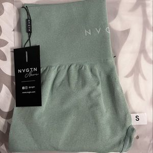 sage green NVGTN contour seamless leggings. BRAND NEW WITH TAGS.